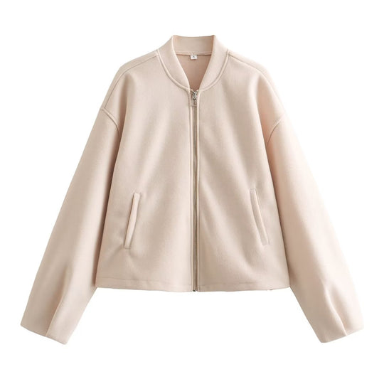 Damen modische Sweatjacke mit modernen Annehmlichkeiten und lässigem Schnitt R&B