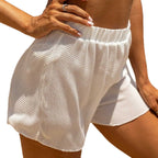 Damen Luftige Strandshorts im modernen Netzdesign R&B
