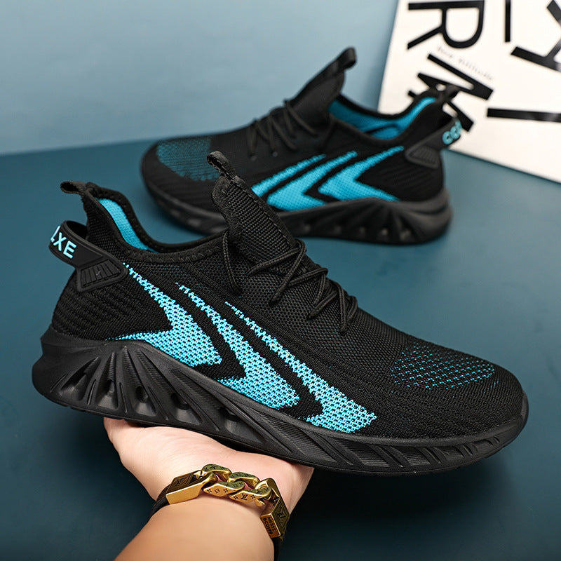 Damen Atmungsaktive Fitness Sneakers mit rutschfester Sohle R&B