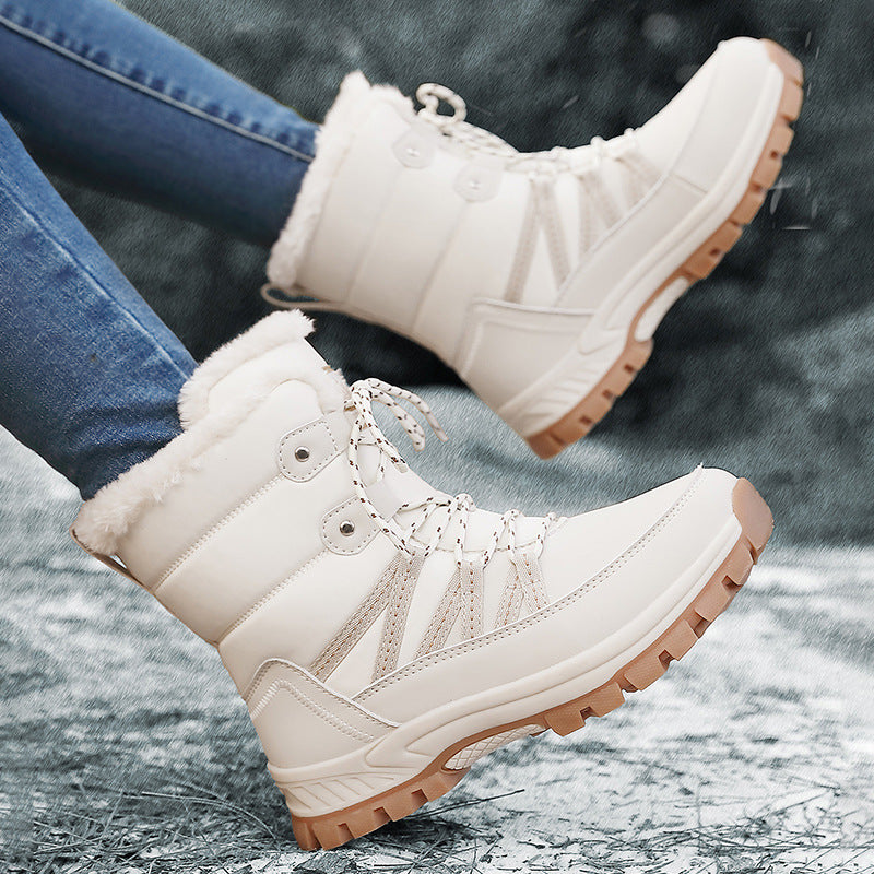 Damen Winterstiefel mit isolierender Fütterung und rutschfester Sohle R&B 1770350024