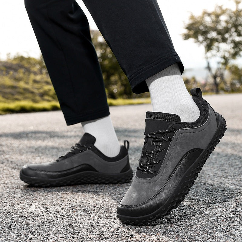 Herren nan robuster Stadttrekkingschuh mit gummierter Stoßkappe und griffiger Multiterrain-Laufsohle R&B