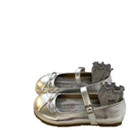 Damen Ballerinas mit verstellbarem Riemen und modischem Glanz R&B