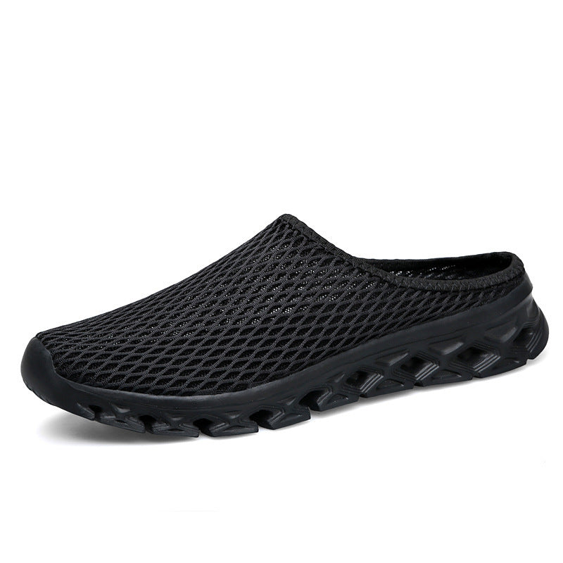 Unisex nan atmungsaktiver Mesh-Muleschuh mit flexibler Wabenlaufsohle und ergonomischem Fußbett R&B