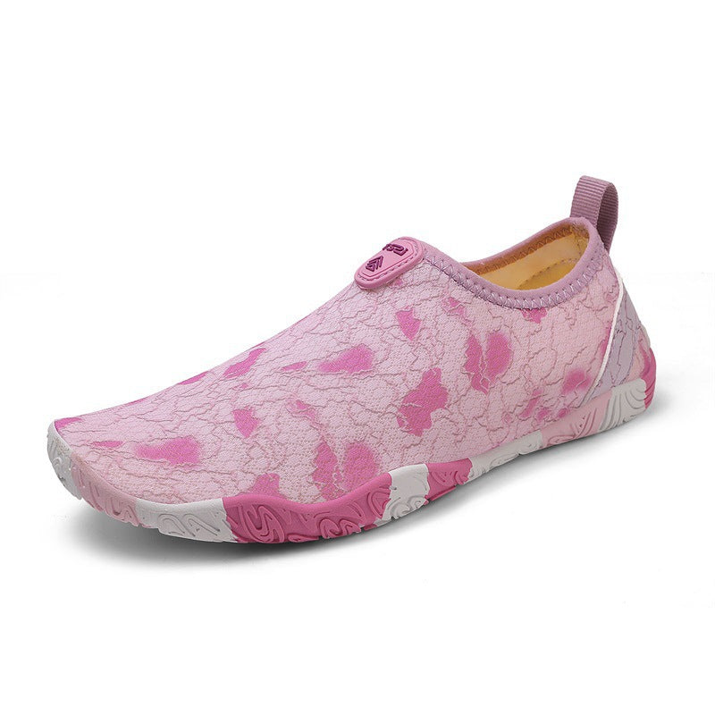 Damen flexible Schwimmschuhe mit rutschfester Sohle und atmungsaktivem Obermaterial R&B
