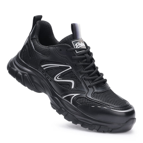 Herren sportliche Laufschuhe mit atmungsaktiver Mesh-Oberfläche und stoßdämpfender Sohle R&B
