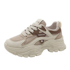 Damen modische Chunky Sneakers mit atmungsaktiver Mesh-Oberfläche und komfortabler Dämpfung