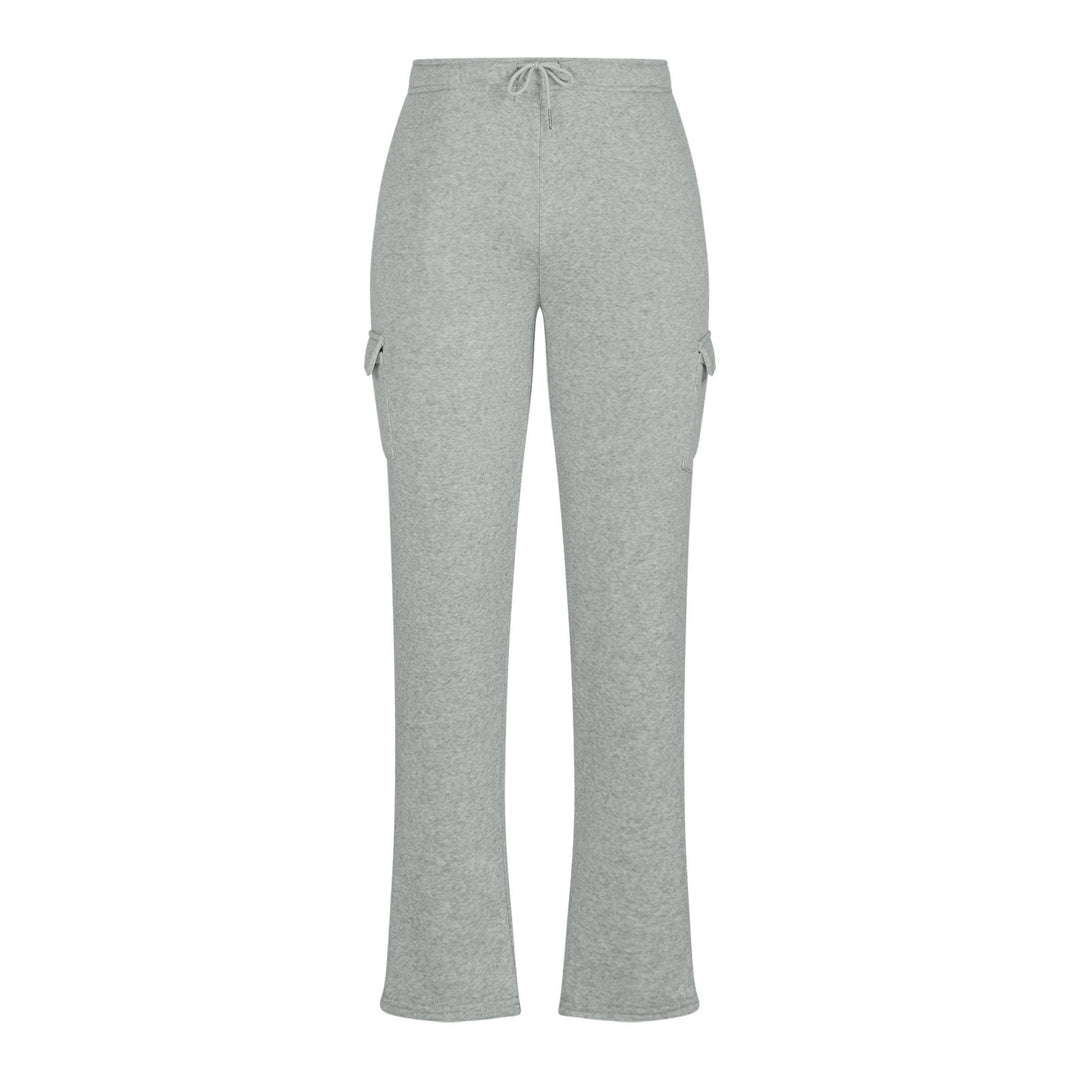 Damen nan weiche Cargo-Jogginghose mit Kordelzug und Seitentaschen R&B