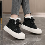 Damen Winterliche High-Top Sneakers mit kuscheligem Innenfutter R&B