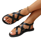 Damen Riemchen-Sandalen mit kunstvoller Zierde R&B