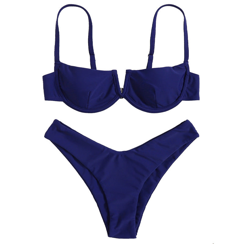 Damen Push-Up Bikini mit elegantem Bügeldesign R&B