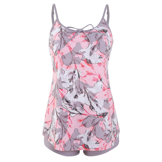 Damen lässiger Strandtop mit Shorts R&B