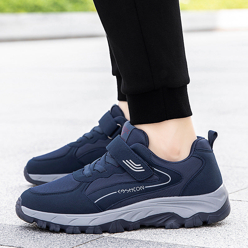 Damen Sportliche Sneaker mit verstellbarem Klettverschluss und stabiler Sohle R&B