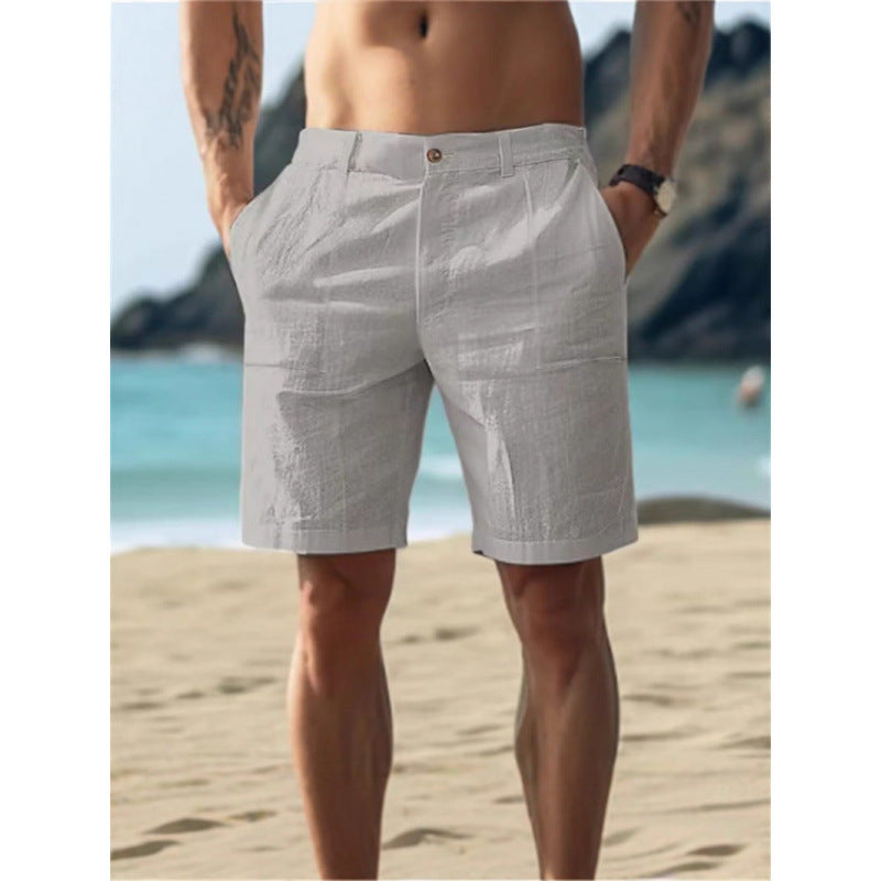 Herren Badeshorts mit schnelltrocknendem Material und praktischen Seitentaschen R&B