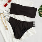 Damen Triangel-Bikini mit stilvollem Mehrfachträger-Design R&B