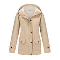 Damen Kapuzenjacke mit weichem Fleece-Futter