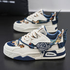 Damen sportliche Chunky-Sneaker mit einzigartigem Design und atmungsaktiver Sohle R&B