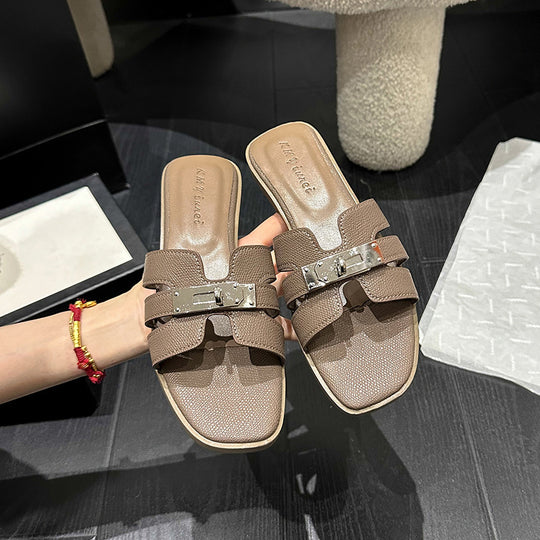 Damen Schuhe mit edlem Riemenverschluss und komfortabler Laufsohle R&B