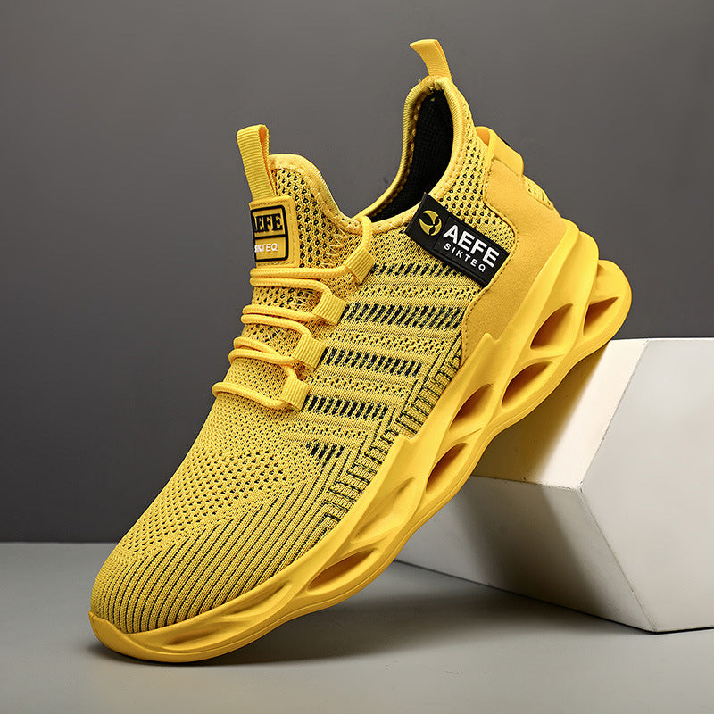 Damen Atmungsaktive und rutschfeste Lauf Sneakers mit stoßdämpfender Sohle R&B