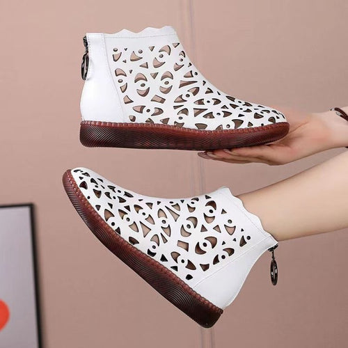 Damen Elegante und atmungsaktive Ankle Boots mit Cut-Out Design R&B
