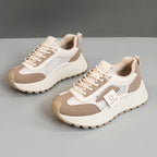 Damen Sportliche Komfort-Sneaker mit atmungsaktivem Mesh-Obermaterial und dämpfender Sohle R&B