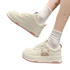 Damen Modische Sneaker mit Pandadesign