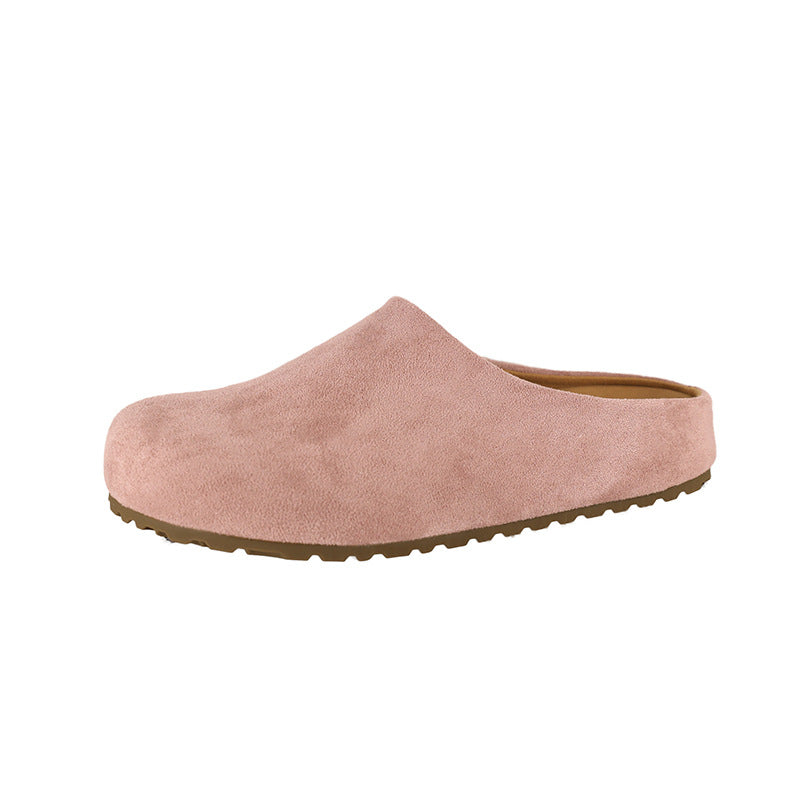 Damen Komfortable Clogs aus hochwertigem Wildleder R&B