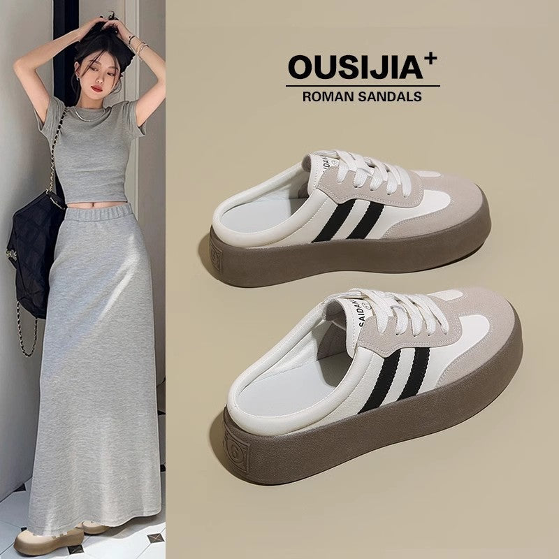 Damen Plateausneaker mit innovativem Design und bequemer Einstiegshilfe