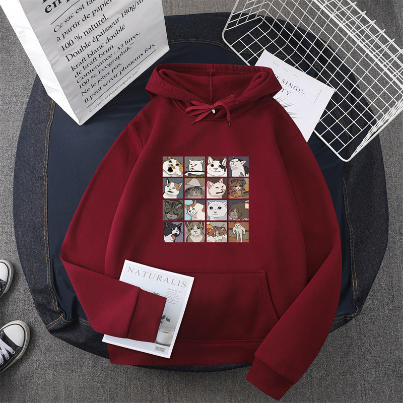 Damen Sweatshirt mit Tier-Motiv R&B