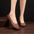 Damen Atmungsaktive und bequeme Ballerinas mit filigranem Schnitt R&B