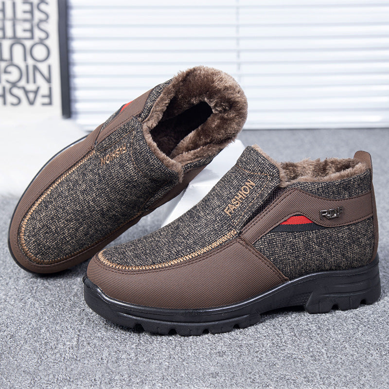 Damen Komfortable und warme Stiefeletten mit Futter R&B