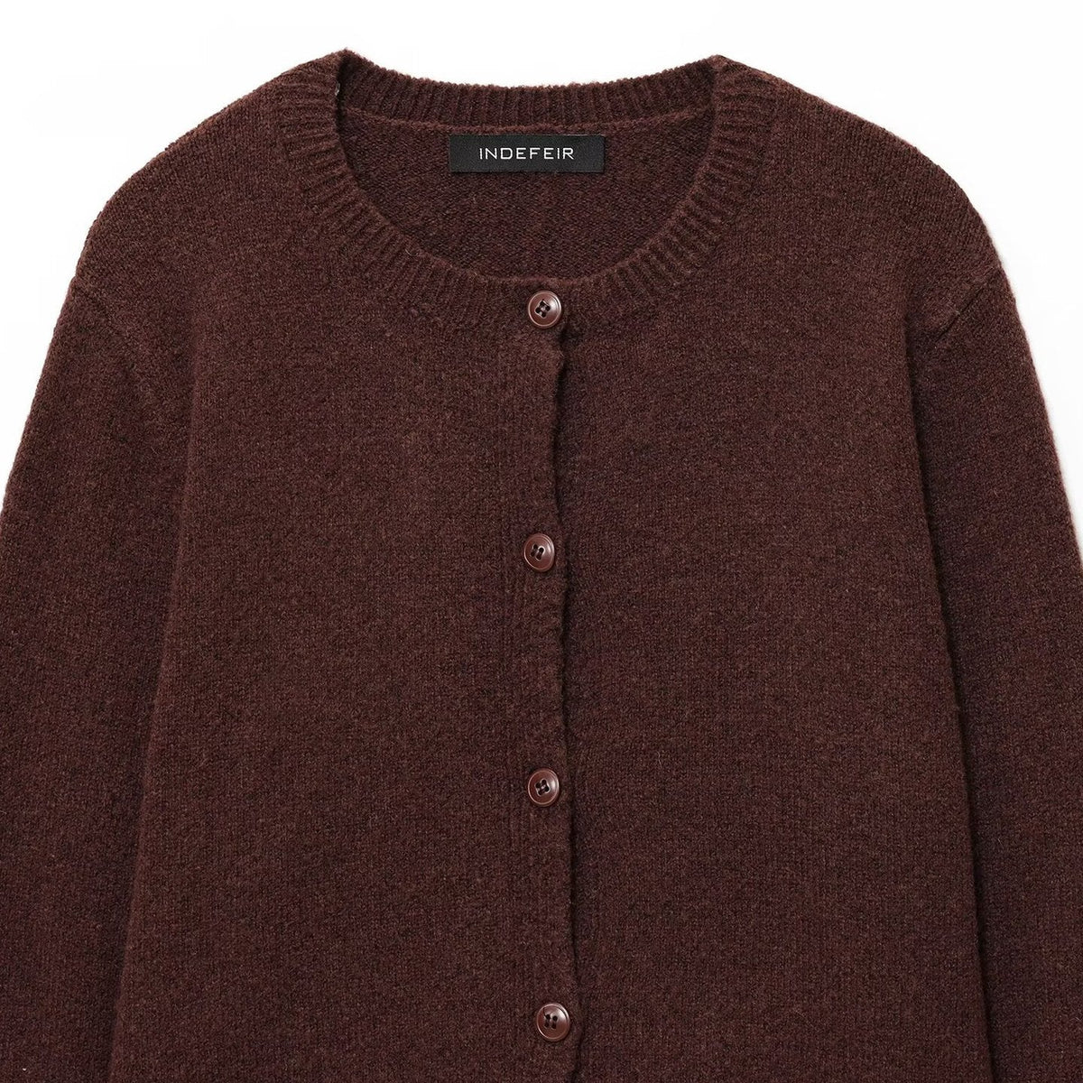 Damen Kuschelweicher Cardigan aus hochwertiger Wolle mit praktischen Knöpfen R&B
