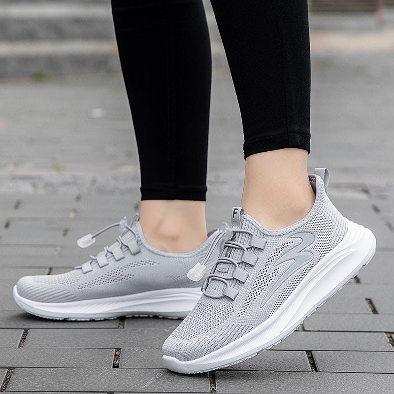 Damen Leichte und elastische Freizeitschuhe mit schneller Schnürtechnologie R&B
