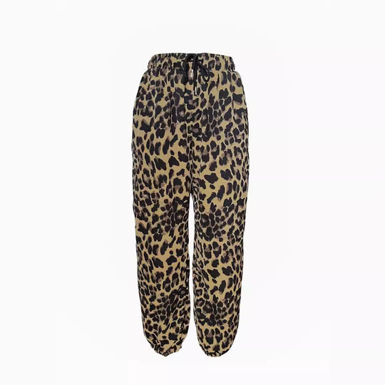 Damen Sportliche Jogginghose mit tierischem Motiv und elastischem Bund R&B