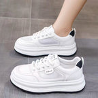 Damen Chunky Sneakers mit atmungsaktiver Mesh-Oberfläche und dämpfender Sohle R&B