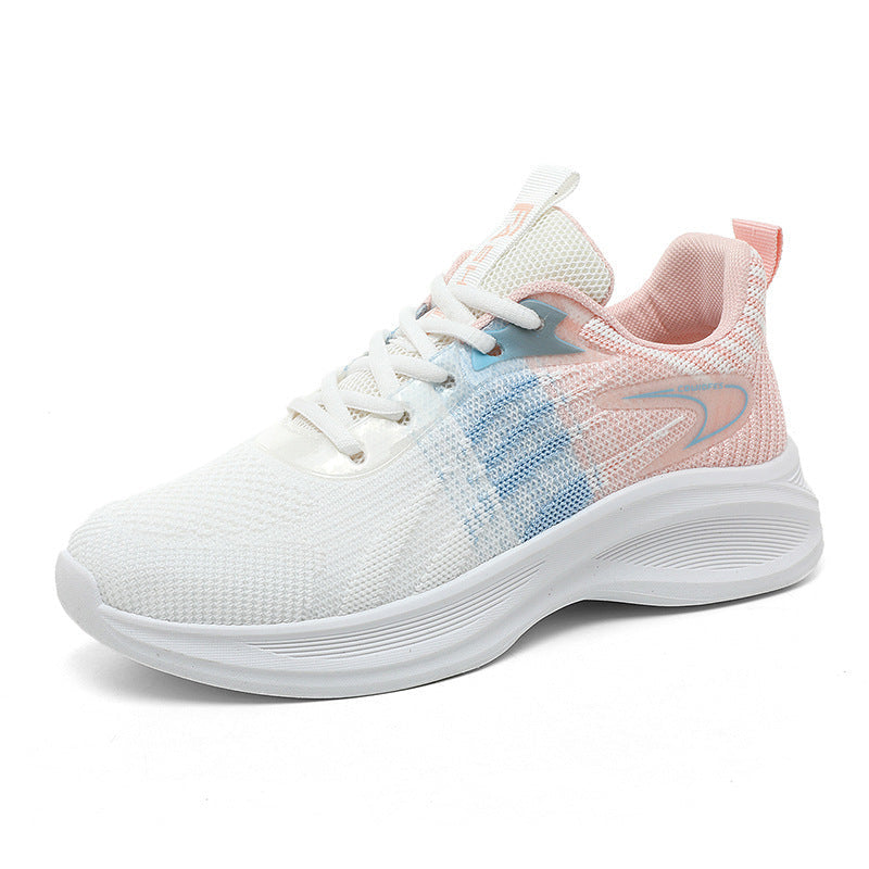 Damen Alltags sneakers mit atmungsaktiver Mesh-Oberfläche und dämpfender Sohle R&B