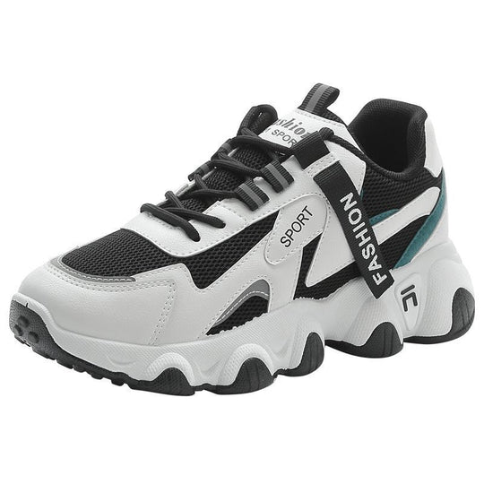 Damen Sportliche Sneaker mit atmungsaktiver Mesh-Oberfläche und dämpfender Laufsohle R&B