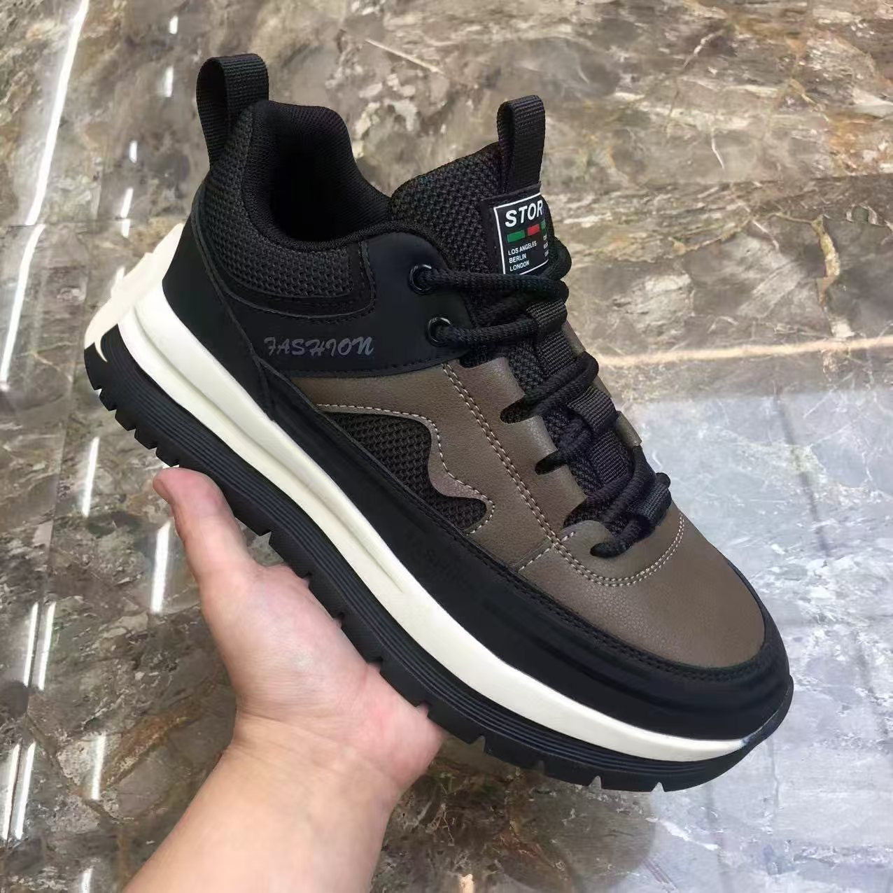 Damen Sportliche Trend Sneakers R&B