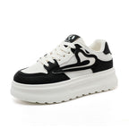 Damen modische Sneakers mit dämpfender Sohle und atmungsaktiver Obermaterialstruktur R&B