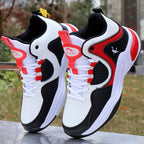 Damen Modische Basketball Sneakers mit atmungsaktivem Obermaterial und stoßdämpfender Sohle R&B