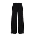 Damen Trendige Relaxed Fit Sporthose mit elastischem Bund und seitlichen Reißverschlüssen R&B
