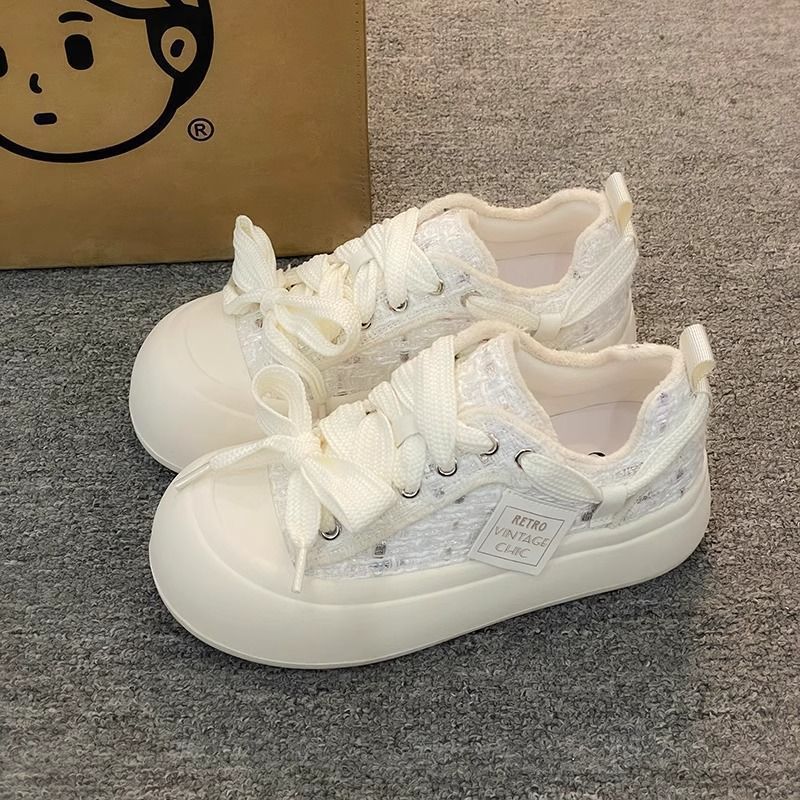 Damen Retro-Inspirierte Sneakers mit atmungsaktivem Obermaterial und modischem Design
