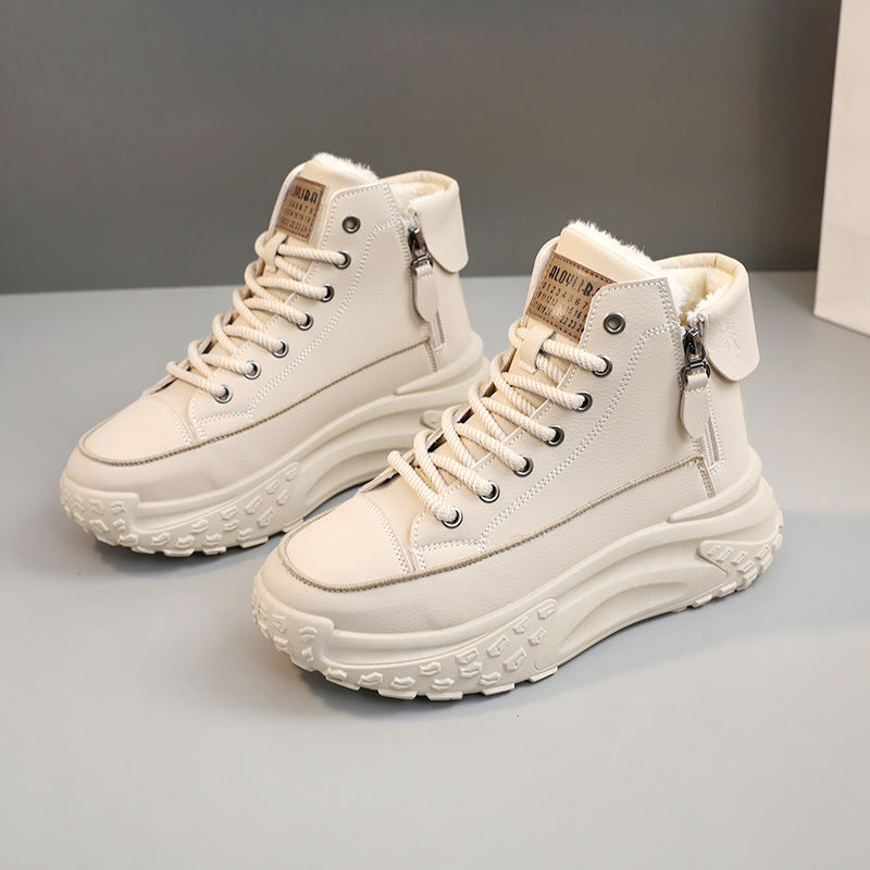 Damen Hohe Sneakers mit gepolstertem Innenfutter und strapazierfähigem Obermaterial R&B