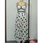 Damen Badeanzug mit elegantem Rock R&B