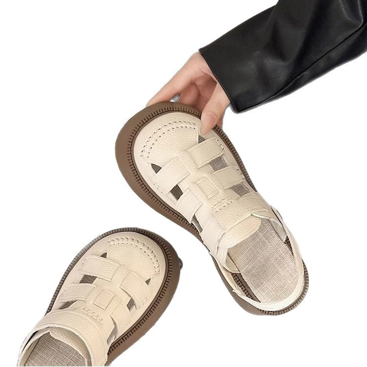 Damen Plateau-Sandalen mit modischem Riemendesign und ergonomischer Sohle