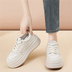 Damen Plateau-Sneaker mit dämpfender Sohle und atmungsaktivem Obermaterial R&B