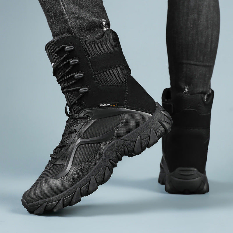 Damen Hochwertige Outdoor-Wanderschuhe mit atmungsaktivem Obermaterial und rutschfester Sohle
