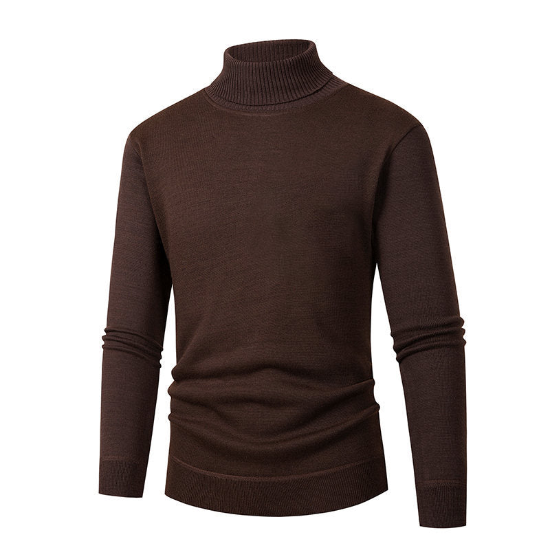 Herren eleganter Rollkragenpullover aus hochwertigem Material R&B