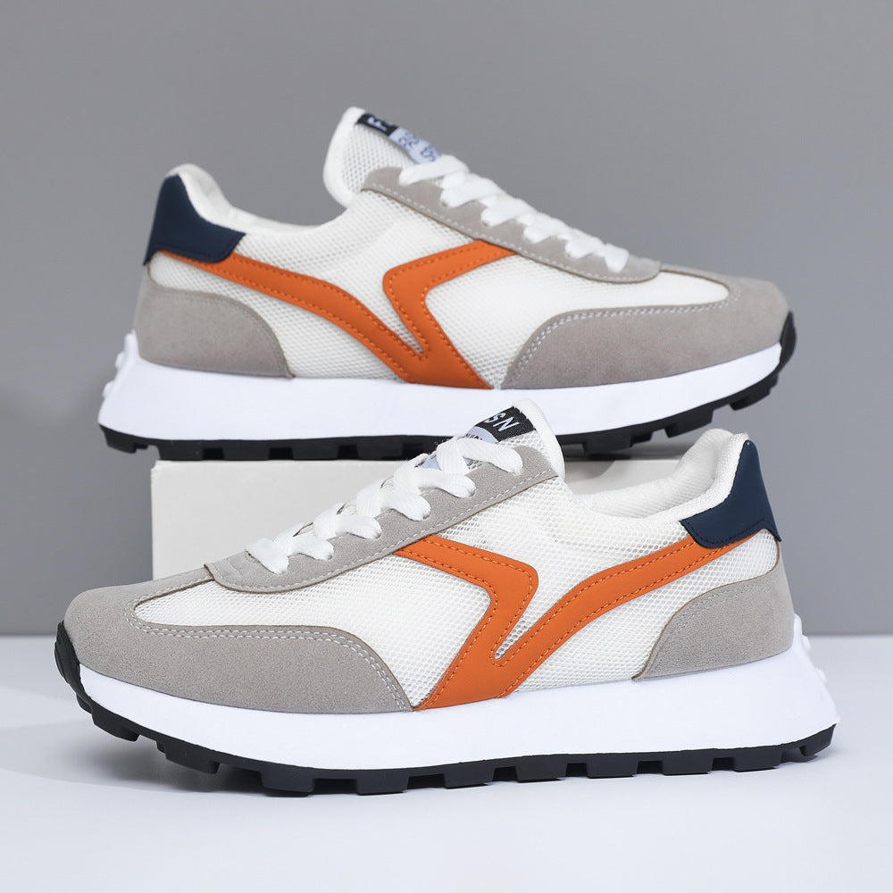 Damen Sportliche Sneaker mit atmungsaktivem Netzmaterial von R&B