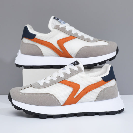 Damen Sportliche Sneaker mit atmungsaktivem Netzmaterial von R&B