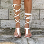 Damen Gladiator Sandalen R&B